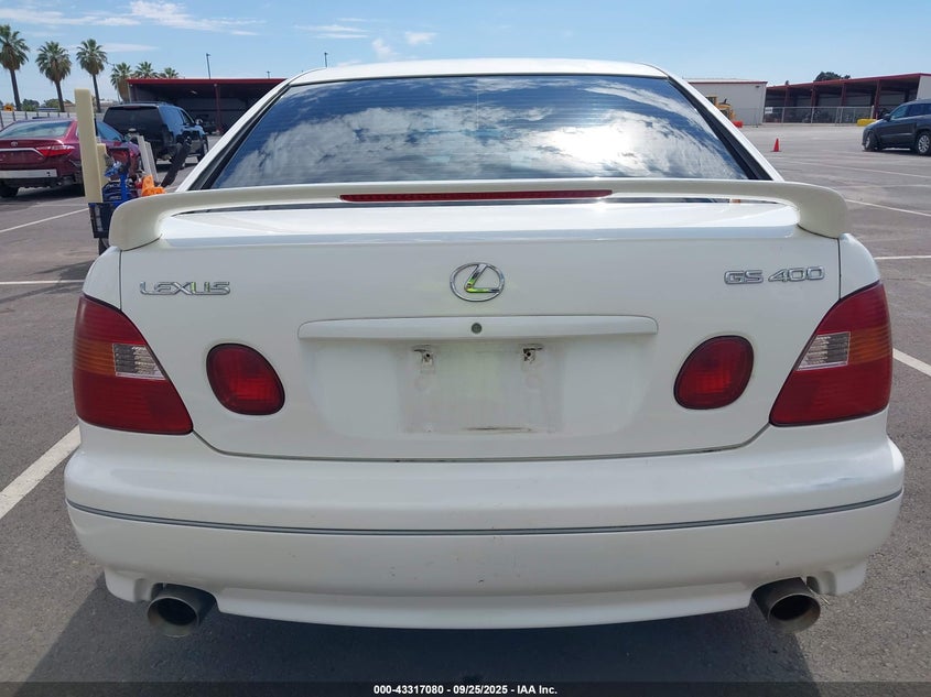 1998 Lexus Gs 400 VIN: JT8BH68X7W0012160 Lot: 43317080