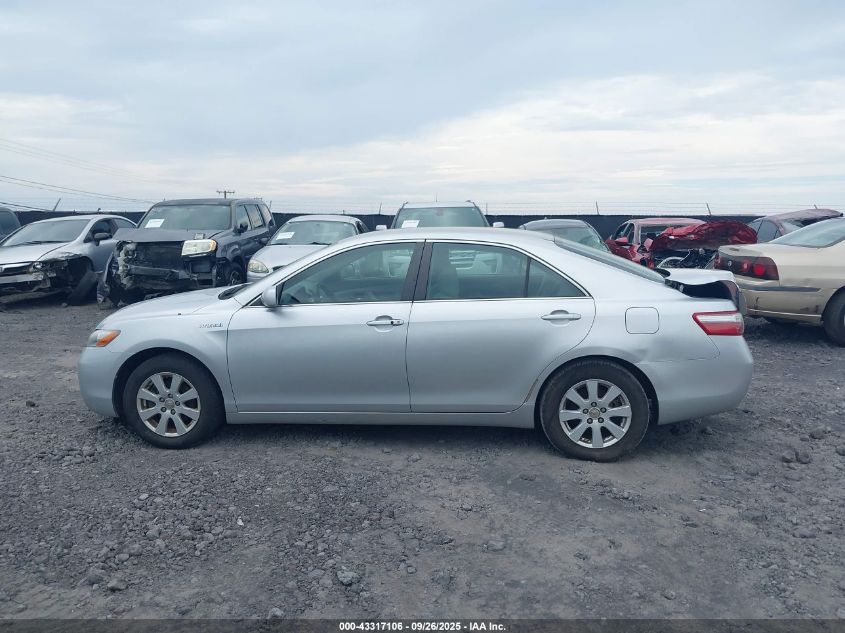 2007 Toyota Camry Hybrid VIN: JTNBB46K773029292 Lot: 43317106