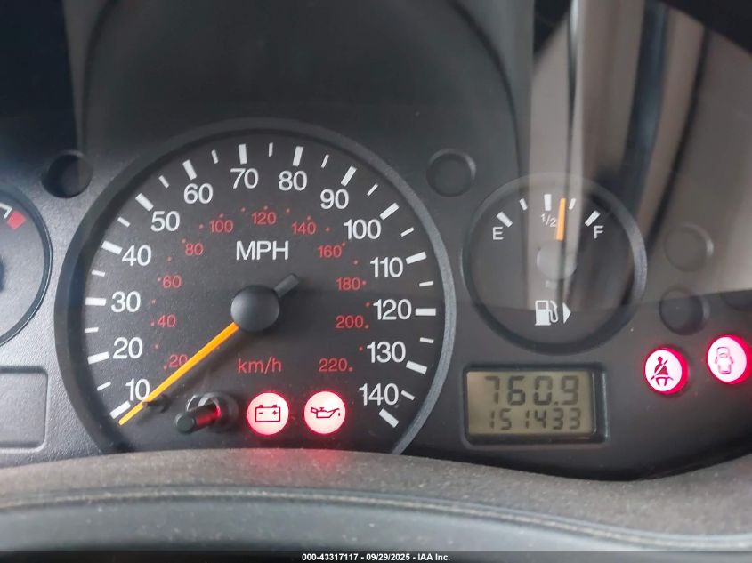 2000 Ford Focus Se VIN: 1FAFP36P7YW309152 Lot: 43317117