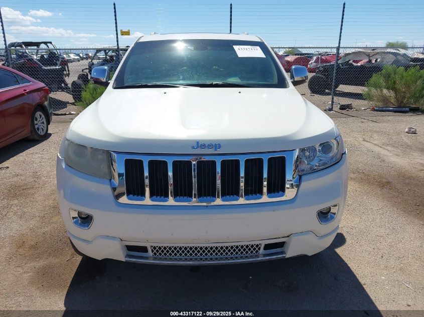 2011 Jeep Grand Cherokee Overland VIN: 1J4RR6GT9BC665149 Lot: 43317122