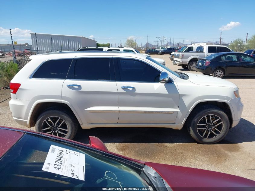 2011 Jeep Grand Cherokee Overland VIN: 1J4RR6GT9BC665149 Lot: 43317122
