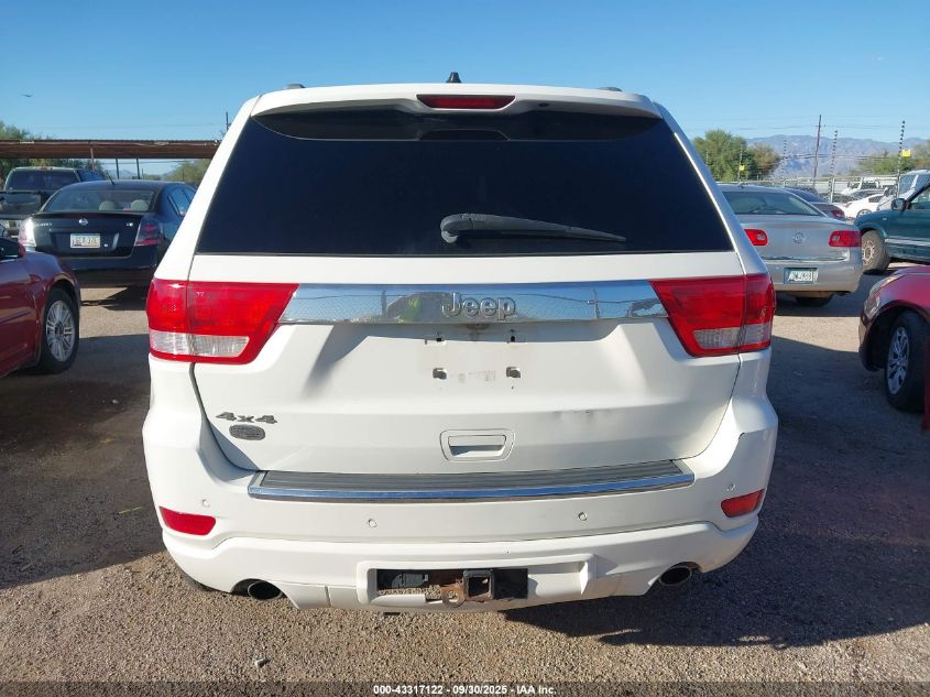 2011 Jeep Grand Cherokee Overland VIN: 1J4RR6GT9BC665149 Lot: 43317122