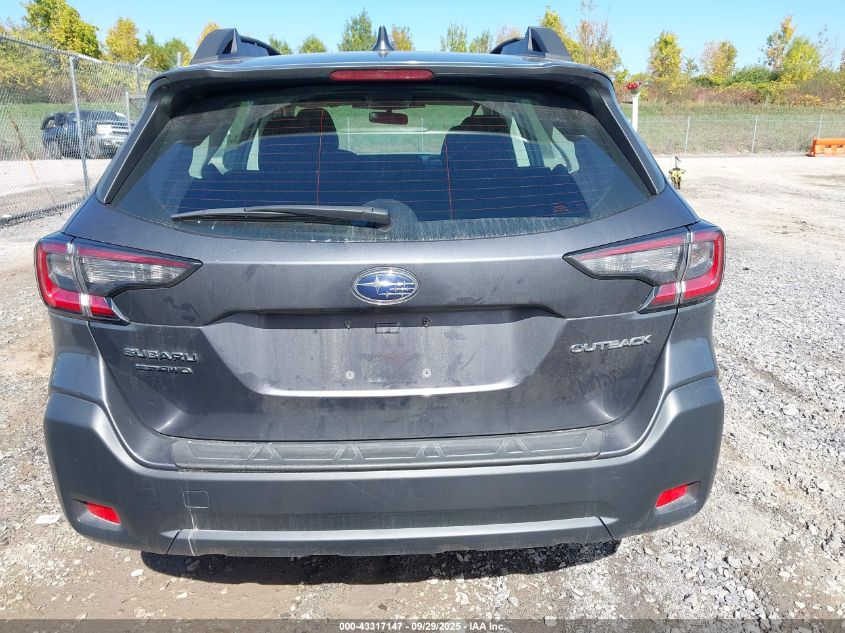 2024 Subaru Outback VIN: 4S4BTAAC2R3289615 Lot: 43317147
