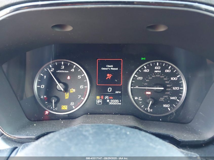 2024 Subaru Outback VIN: 4S4BTAAC2R3289615 Lot: 43317147