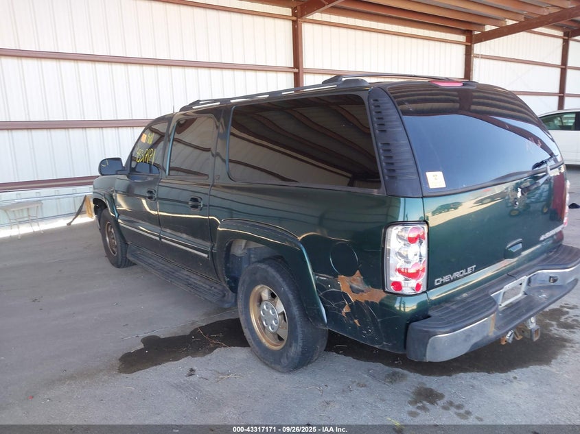 2002 Chevrolet Suburban 1500 Lt green suv flexible 3GNFK16Z12G298631 photo #4