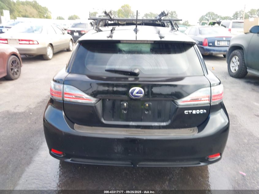 2012 Lexus Ct 200H Premium VIN: JTHKD5BH6C2093529 Lot: 43317177