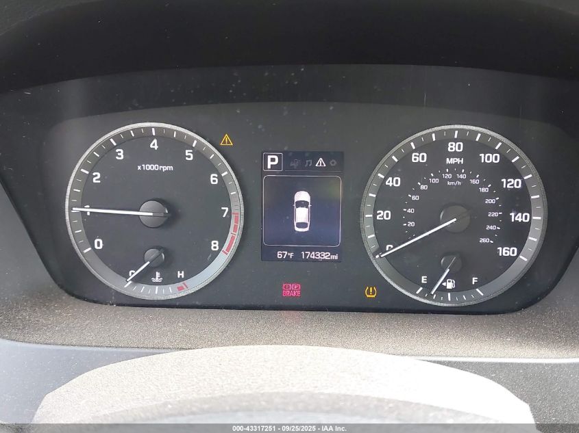 2015 Hyundai Sonata Se VIN: 5NPE24AF7FH162794 Lot: 43317251