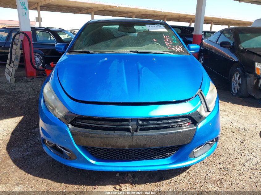 2015 Dodge Dart Sxt VIN: 1C3CDFBB7FD279245 Lot: 43317315