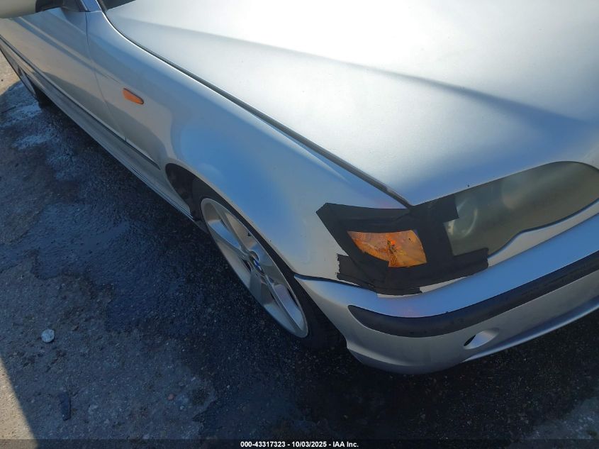 2005 BMW 330I VIN: WBAEV53495KM41301 Lot: 43317323