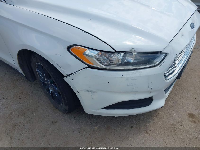 2013 Ford Fusion S VIN: 3FA6P0G70DR328359 Lot: 43317355