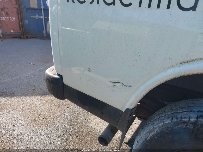 2016 Chevrolet Express 2500 Work Van VIN: 1GCWGAFF6G1133924 Lot: 43317357