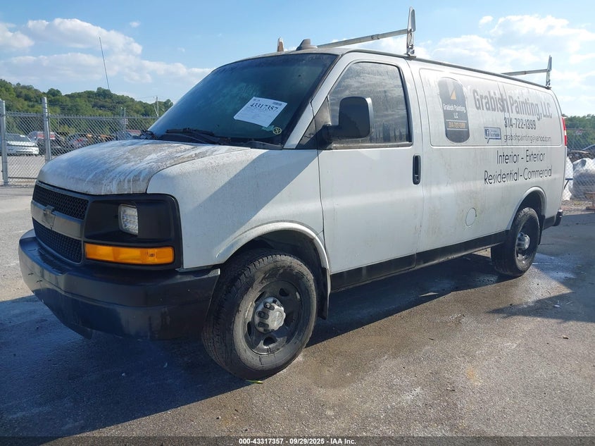 Vin: 1gcwgaff6g1133924, lot: 43812022, chevrolet express 2500 work van 20162