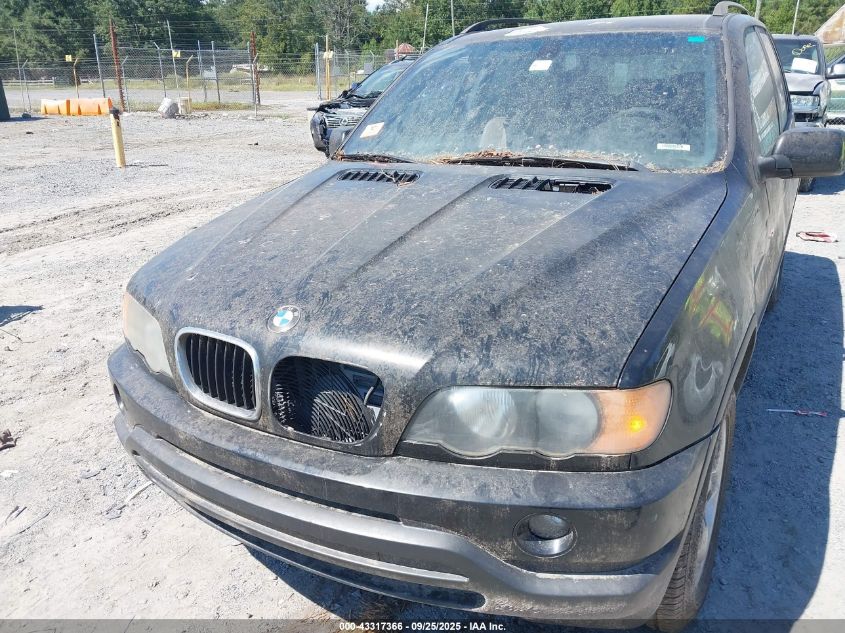 2003 BMW X5 3.0I VIN: 5UXFA53523LV75875 Lot: 43317366