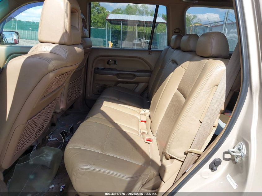 2003 Honda Pilot Ex-L VIN: 2HKYF18563H570857 Lot: 43317376