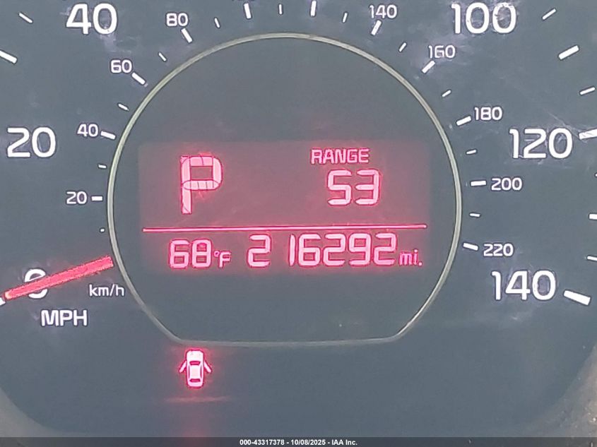 2015 Kia Soul + VIN: KNDJP3A57F7785547 Lot: 43317378