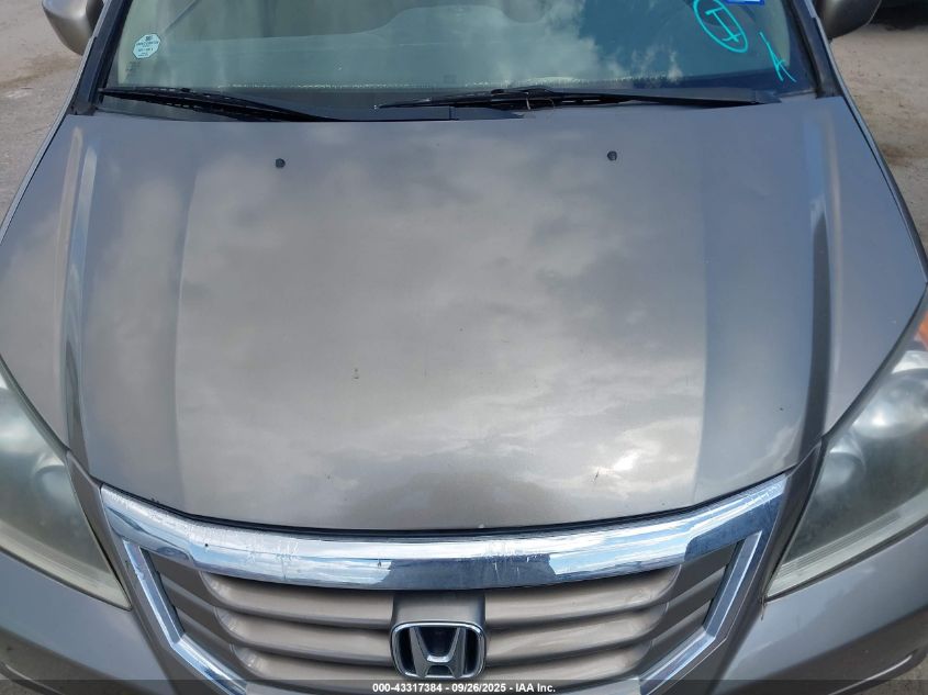 2009 Honda Odyssey Ex VIN: 5FNRL38419B012891 Lot: 43317384