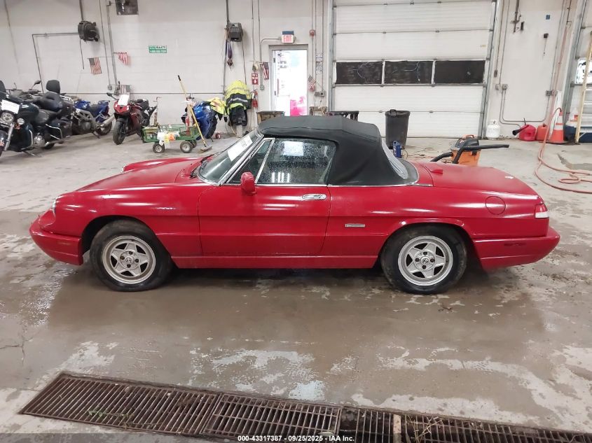 1991 Alfa Romeo Spider VIN: ZARBB32G4M6007217 Lot: 43317387