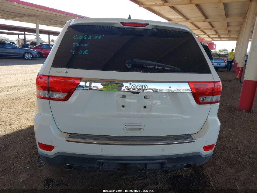 2011 Jeep Grand Cherokee Overland VIN: 1J4RR6GT2BC605276 Lot: 43317391