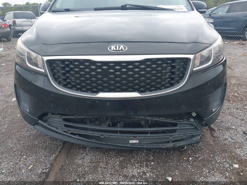 2016 Kia Sedona Lx VIN: KNDMB5C18G6106989 Lot: 43317401