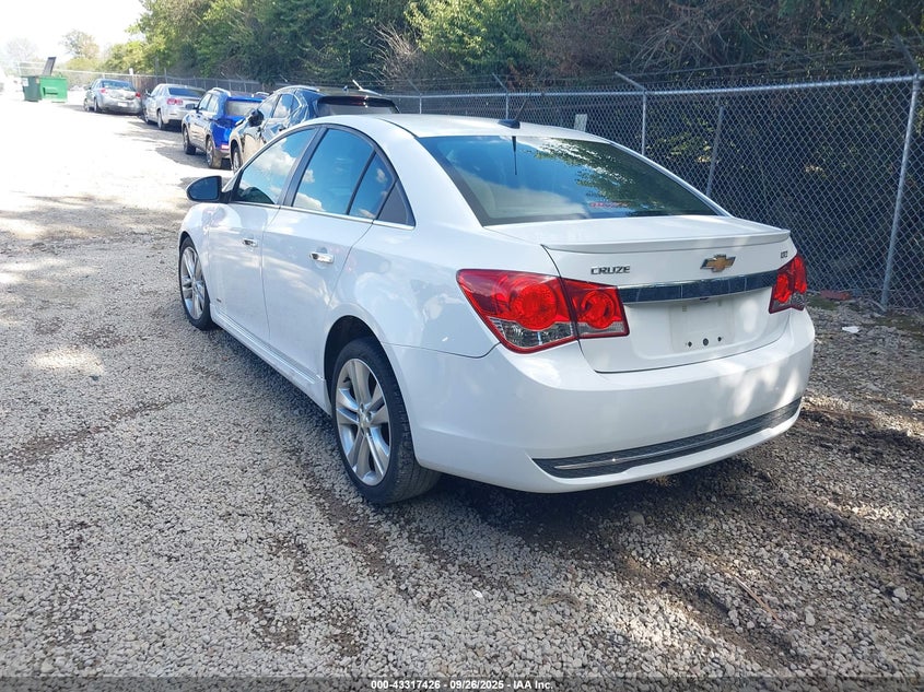 2014 CHEVROLET CRUZE LTZ 1G1PG5SB9E7266212