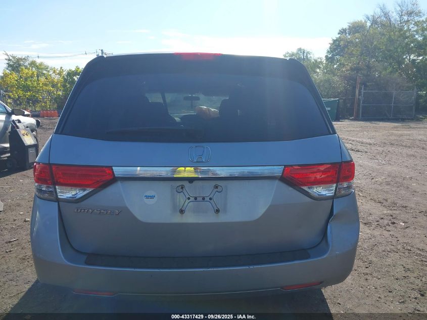 2016 Honda Odyssey Ex VIN: 5FNRL5H43GB089268 Lot: 43317429