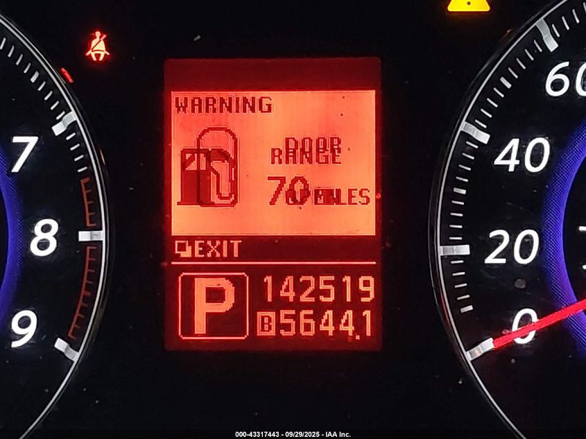 2009 Infiniti Fx35 VIN: JNRAS18W89M150926 Lot: 43317443