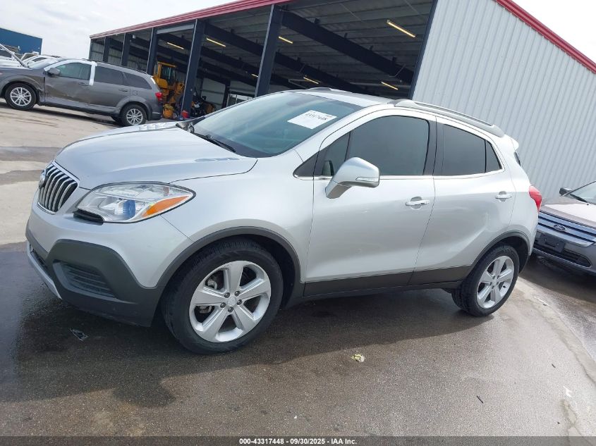 2015 Buick Encore VIN: KL4CJASB3FB186901 Lot: 43317448