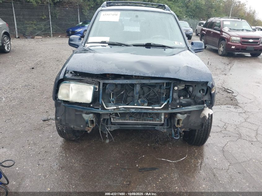 2002 Chevrolet Tracker Hard Top Base VIN: 2CNBJ13C426905347 Lot: 43317450