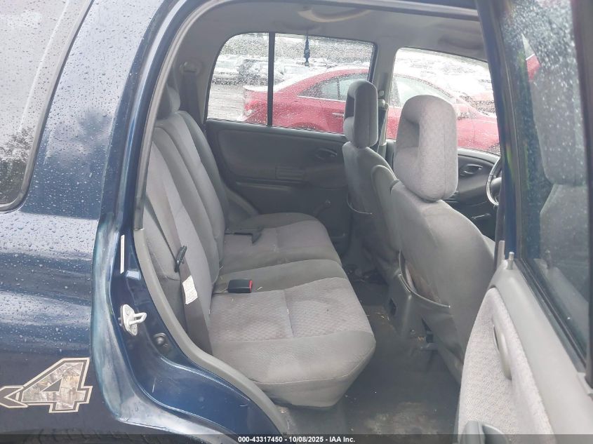 2002 Chevrolet Tracker Hard Top Base VIN: 2CNBJ13C426905347 Lot: 43317450