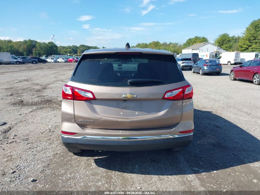2018 Chevrolet Equinox Ls VIN: 2GNAXHEV3J6274103 Lot: 43317456