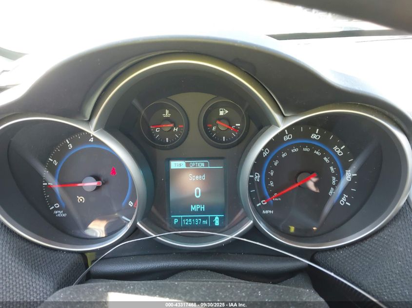 2016 Chevrolet Cruze Limited 1Lt Auto VIN: 1G1PE5SB7G7212416 Lot: 43317468