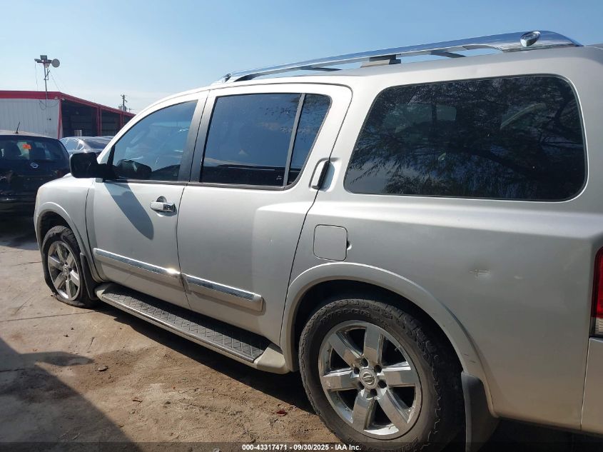 2010 Nissan Armada Platinum VIN: 5N1BA0NE7AN612819 Lot: 43317471