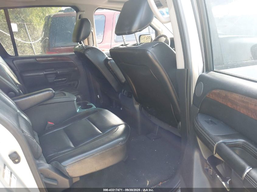 2010 Nissan Armada Platinum VIN: 5N1BA0NE7AN612819 Lot: 43317471