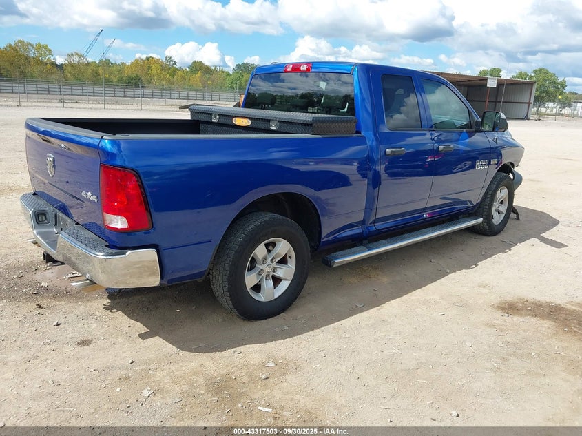 2017 RAM 1500 TRADESMAN  4X4 6'4 BOX - 1C6RR7FT6HS654676