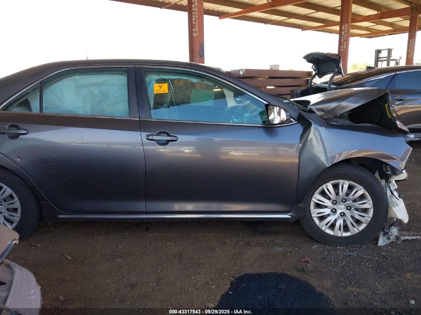 2012 Toyota Camry Le VIN: 4T4BF1FK3CR192809 Lot: 43317543