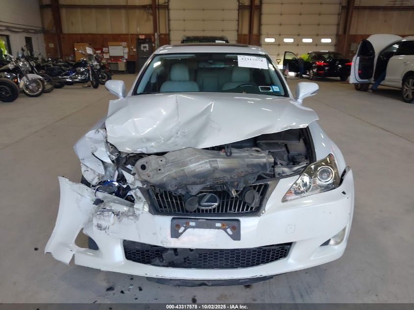 2009 Lexus Is 250 VIN: JTHCK262192031284 Lot: 43317578