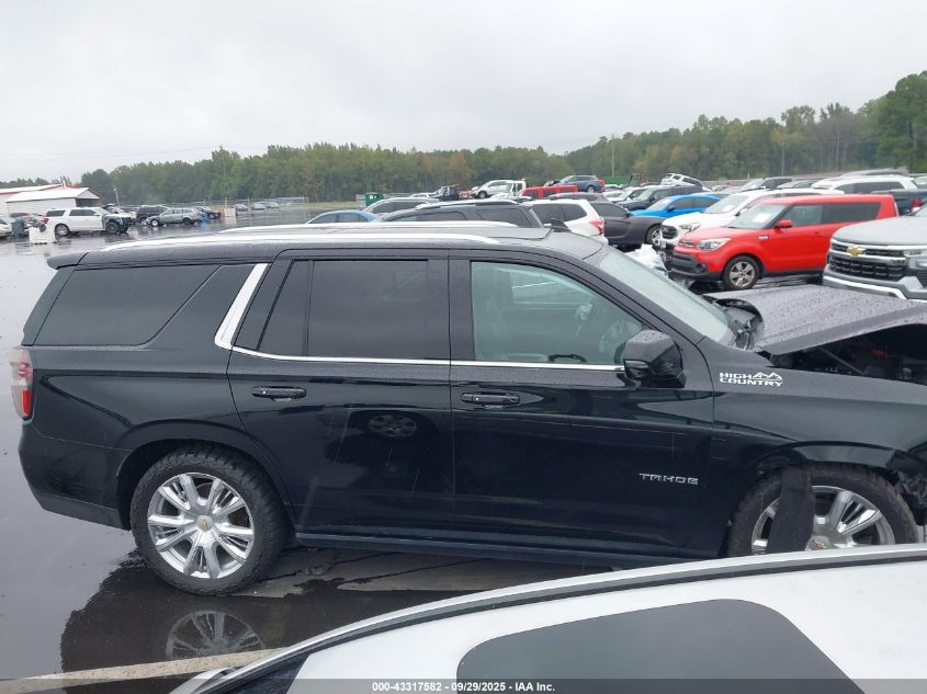 2021 Chevrolet Tahoe 4Wd High Country VIN: 1GNSKTKL2MR155301 Lot: 43317582