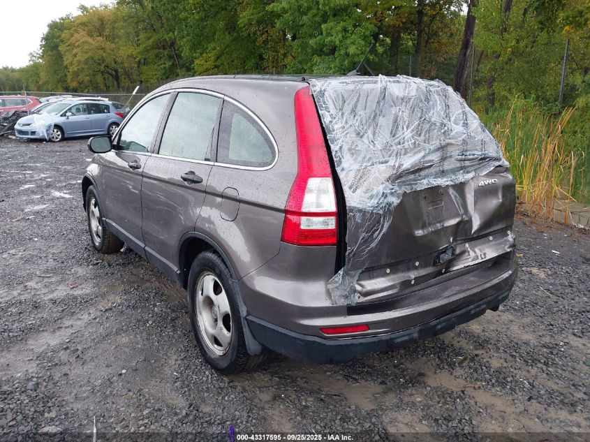 2011 Honda Cr-V Lx VIN: 5J6RE4H36BL003950 Lot: 43317595