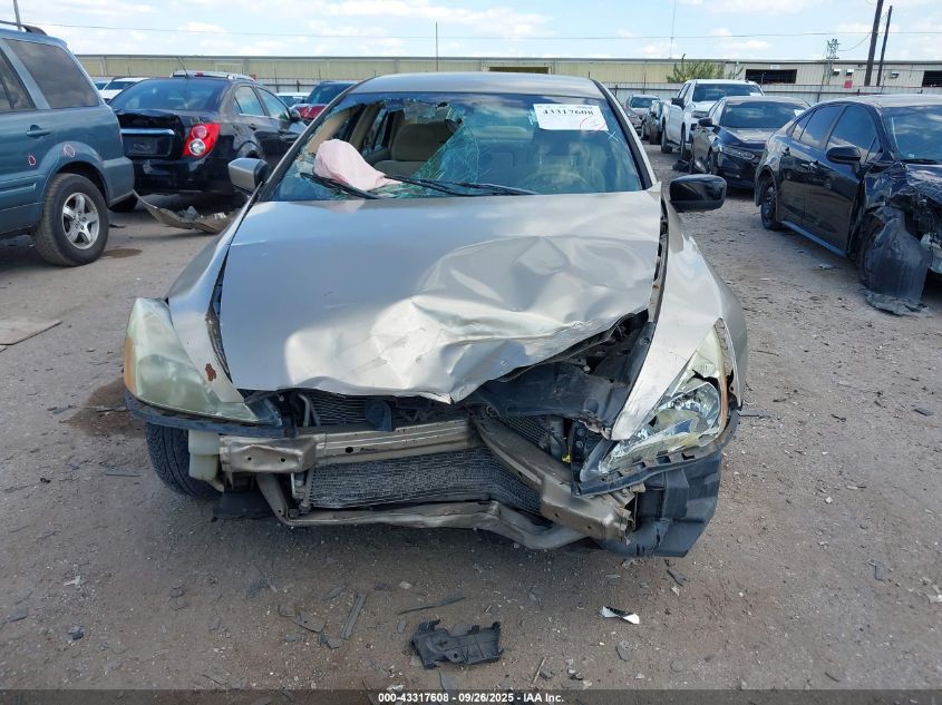 2003 Honda Accord 2.4 Lx VIN: 1HGCM56333A070866 Lot: 43317608