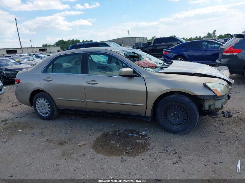 2003 Honda Accord 2.4 Lx VIN: 1HGCM56333A070866 Lot: 43317608