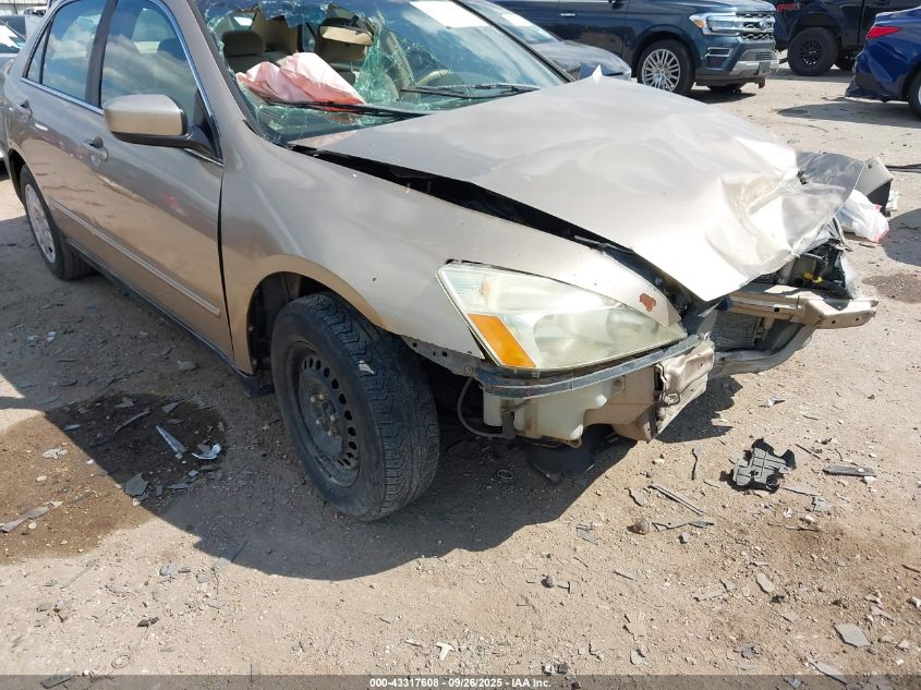 2003 Honda Accord 2.4 Lx VIN: 1HGCM56333A070866 Lot: 43317608