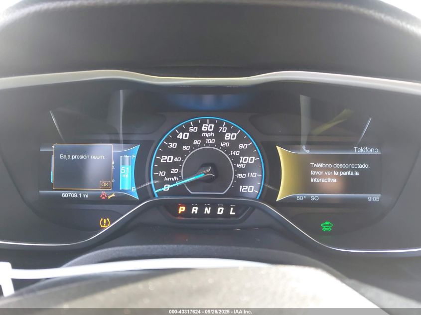 2014 Ford Focus Electric VIN: 1FADP3R40EL341415 Lot: 43317624