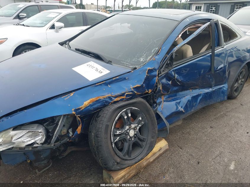 2006 Honda Accord 2.4 Ex VIN: 1HGCM72706A011637 Lot: 43317638