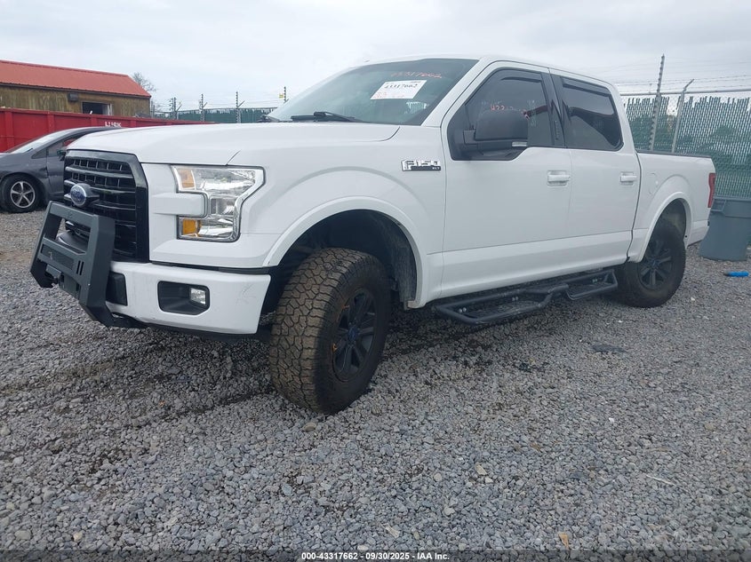 2017 FORD F-150 XLT 1FTEW1EF5HFA83439