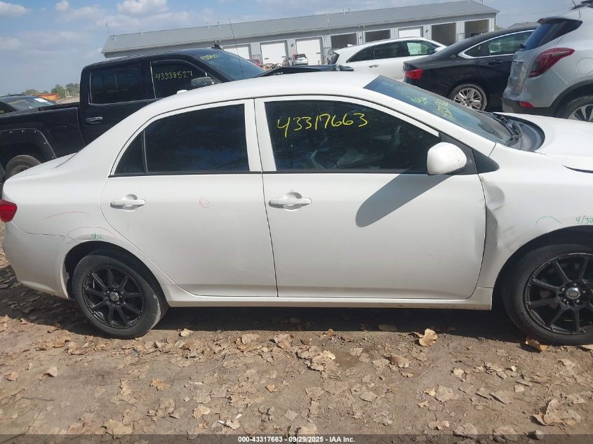 2010 Toyota Corolla Le VIN: 2T1BU4EE6AC280605 Lot: 43317663