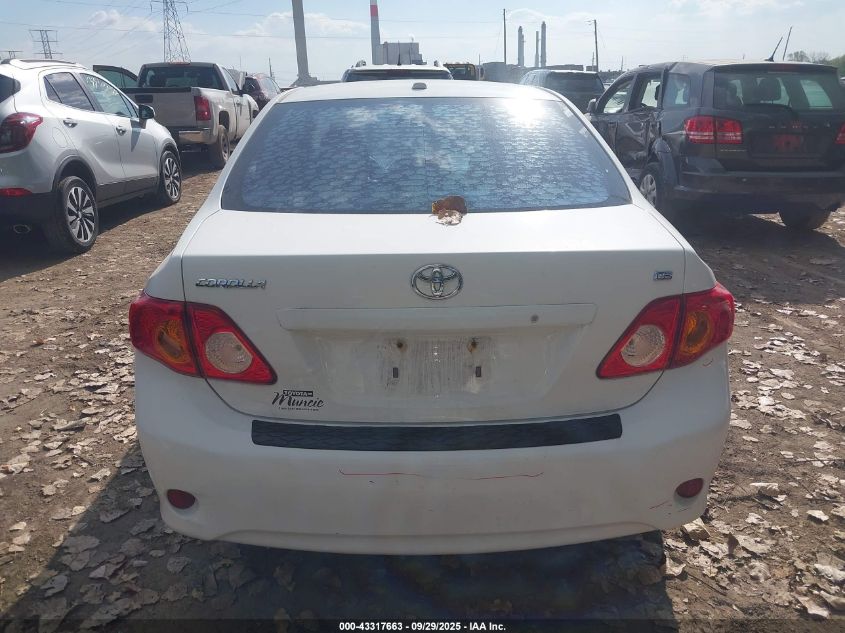2010 Toyota Corolla Le VIN: 2T1BU4EE6AC280605 Lot: 43317663