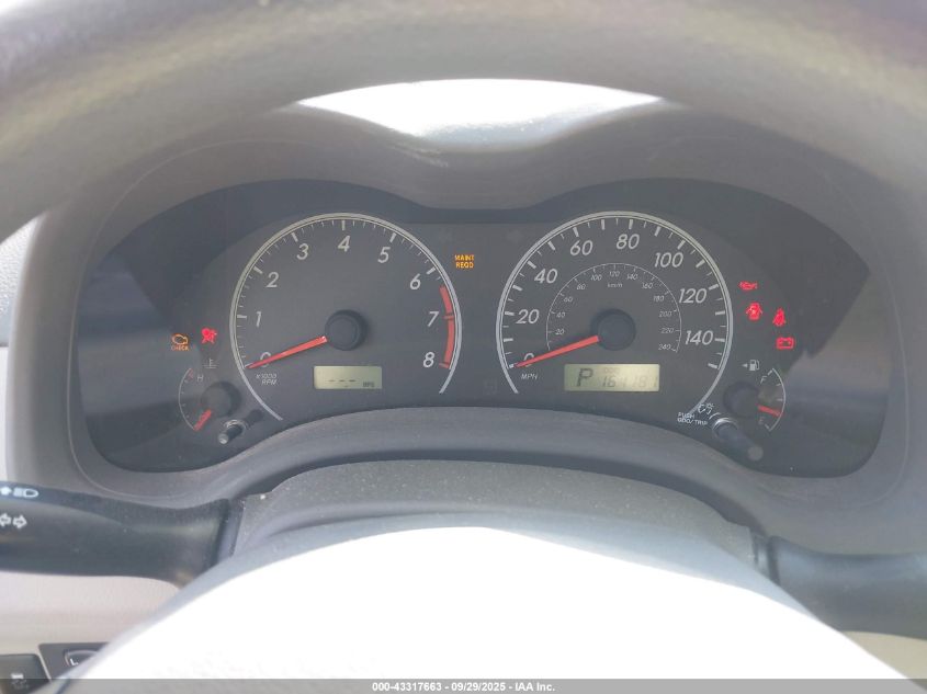 2010 Toyota Corolla Le VIN: 2T1BU4EE6AC280605 Lot: 43317663