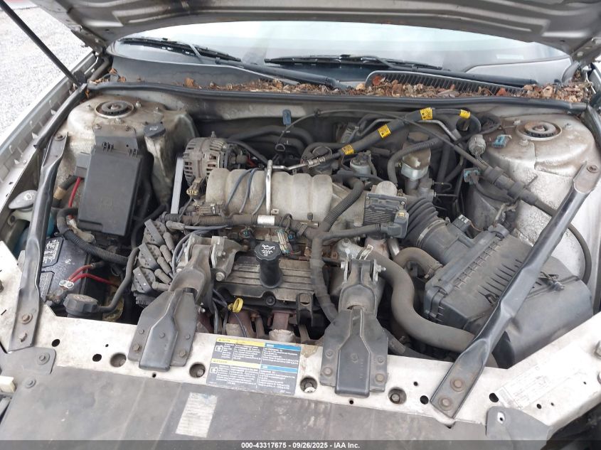 2005 Buick Lacrosse Cxl VIN: 2G4WD532X51215692 Lot: 43317675