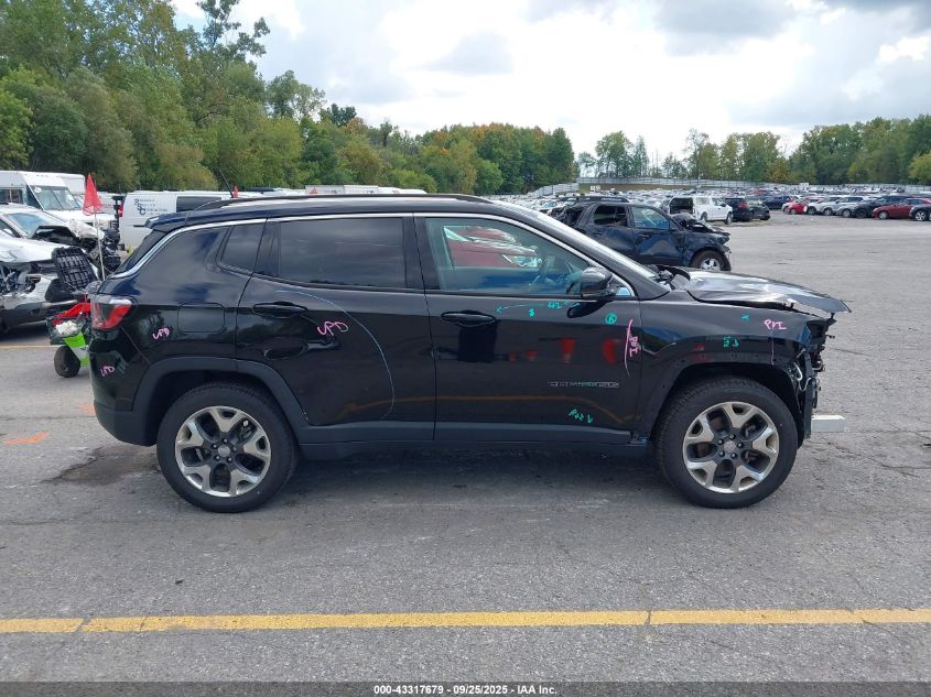 2018 Jeep Compass Limited 4X4 VIN: 3C4NJDCB7JT266398 Lot: 43317679
