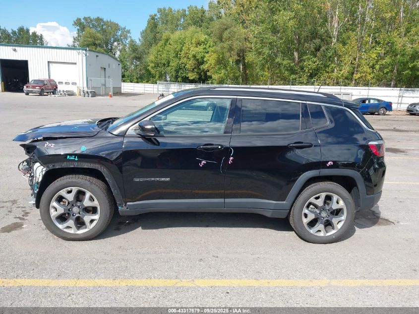 2018 Jeep Compass Limited 4X4 VIN: 3C4NJDCB7JT266398 Lot: 43317679